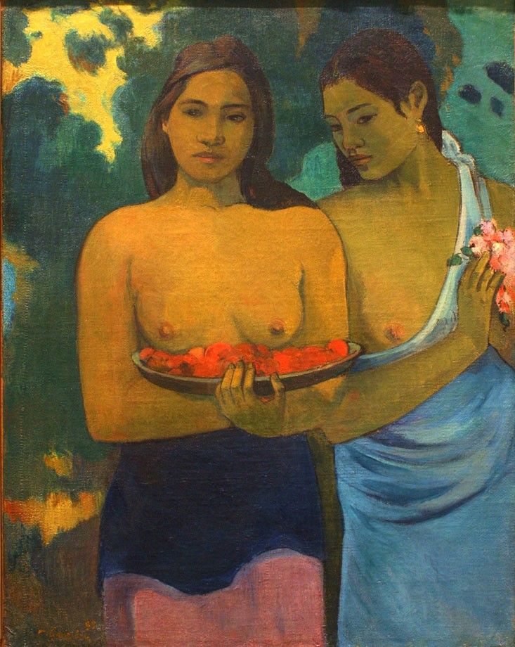 Paul Gauguin Two Tahitian Women
